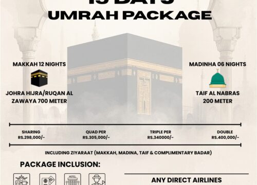🌟 19 Days Spiritual Umrah Journey 🌟